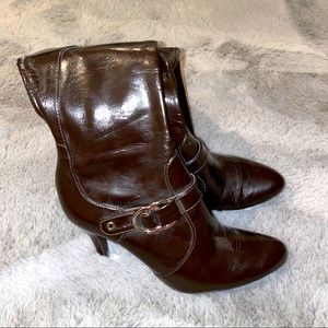 Brown Heel Boots